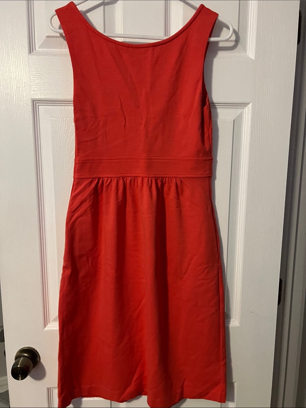 *FINAL OFFER* Boden Coral-Red Sleeveless Day Dress - Picture 4 of 4